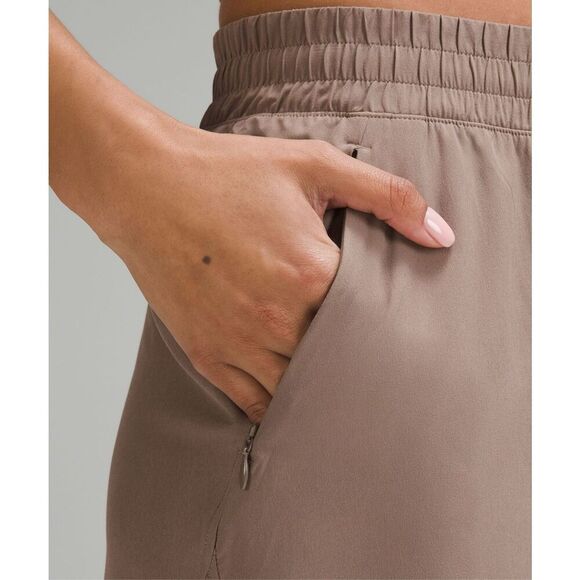 Lululemon Swift Mid Rise Wide Leg Pants size 0 Blush Pink Taupetastic - Picture 4 of 14